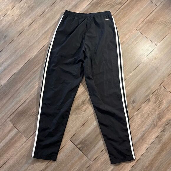 Adidas Black Athletic Workout Jogger Sweatpants Men Small Bin P-3‎ - Picture 5 of 6